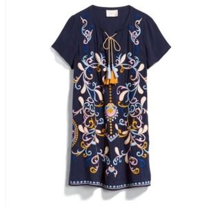 NWT Women's Skies are Blue Theresa Embroidered Dress Boho Dress XL Extra Large